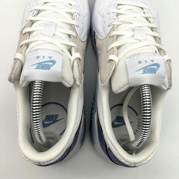 Nike Air Max Excee Womens Shoes Womens 9.5 White Light Armory Blue Sneakers - Picture 9 of 12